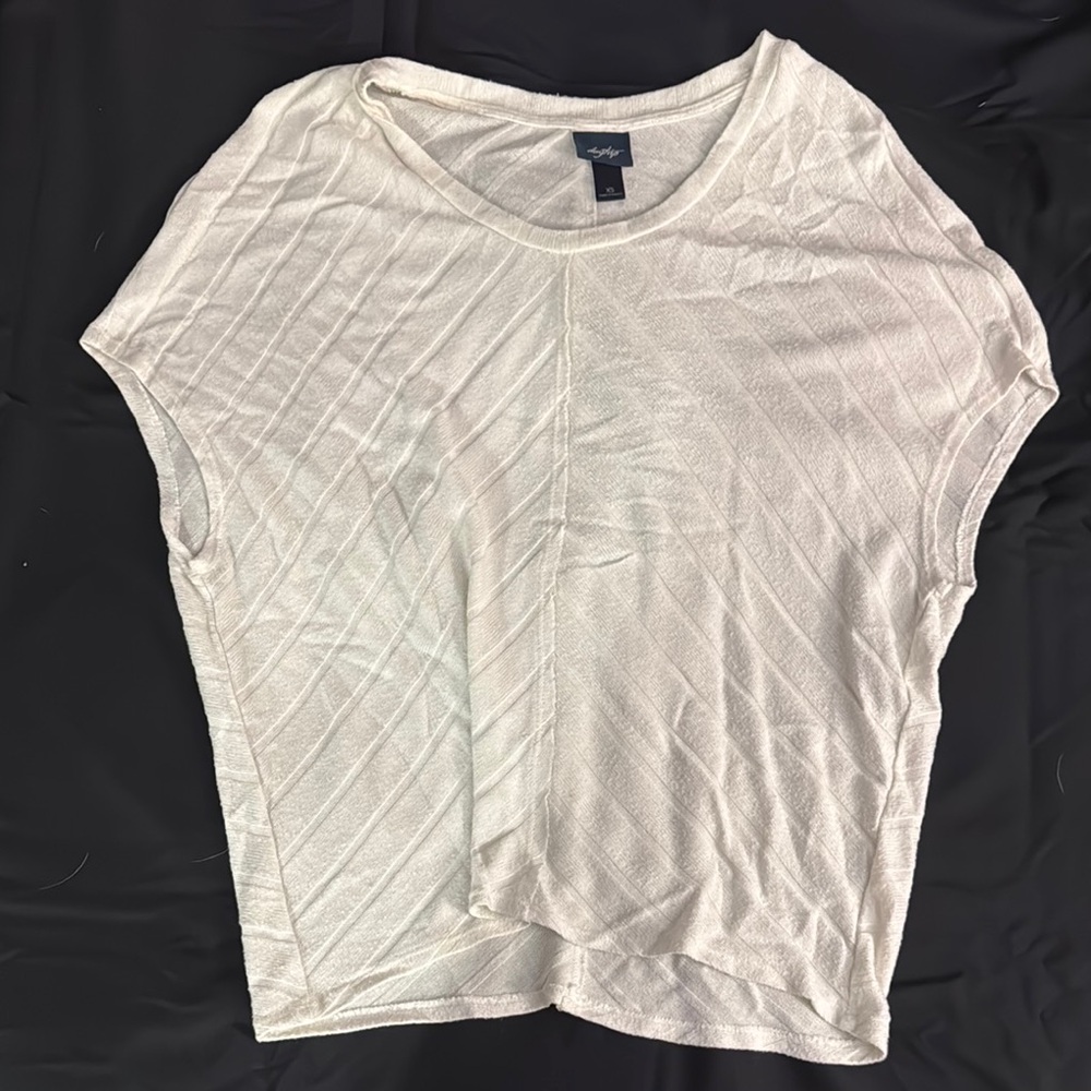 Soft Surroundings Women's Ivory Top
